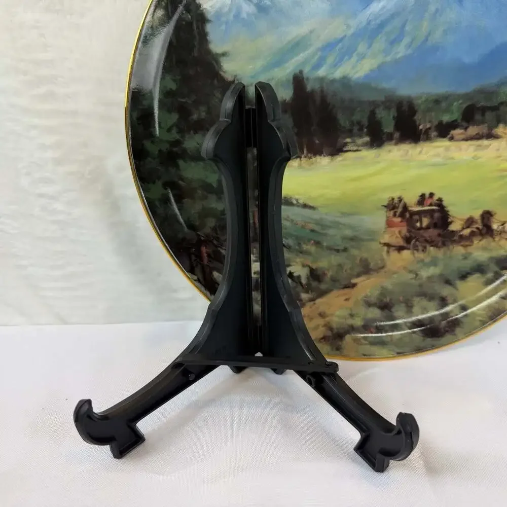 SAN FRANCISCO PEAKS Plate Burlington Northern Santa Fe Railway Company Stage